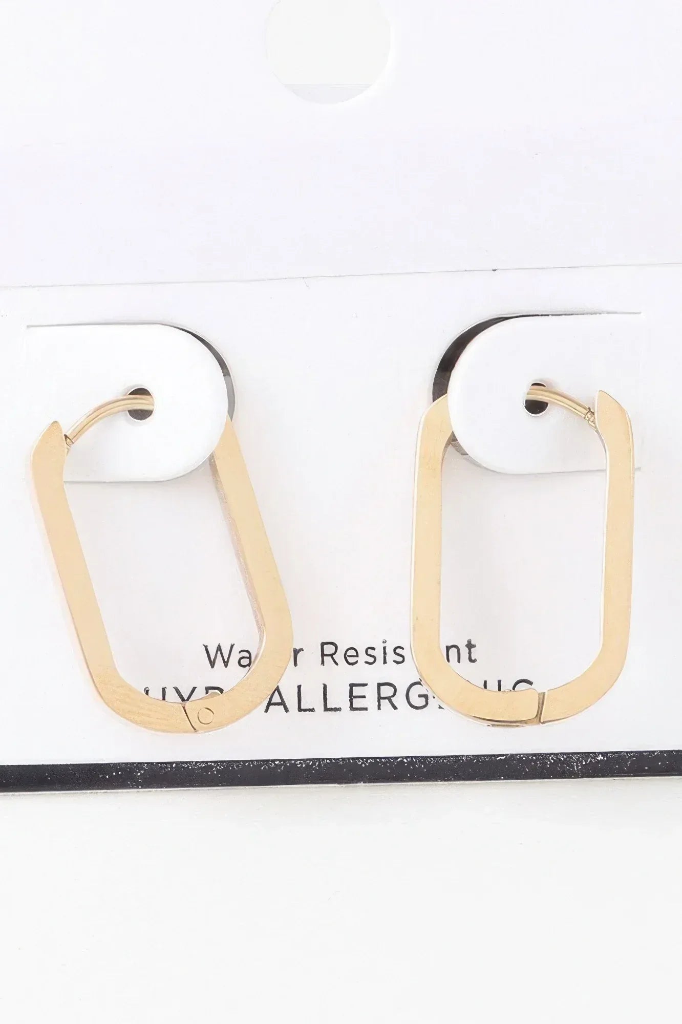 Delicate Link Chain Oval Earrings | Mixtshop LLC