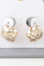 Hammered Clover Stud Earrings | Mixtshop LLC