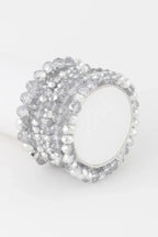 Multi Crystal Beaded Bracelet | Mixtshop LLC