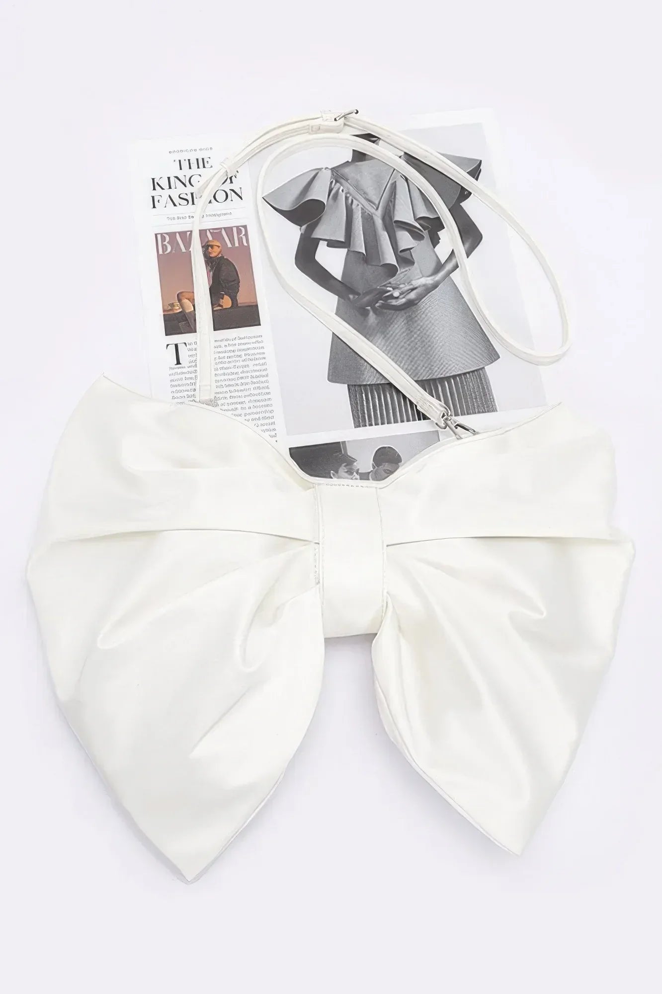 Satin Bow Style Crossbody Bag | Mixtshop LLC Main image