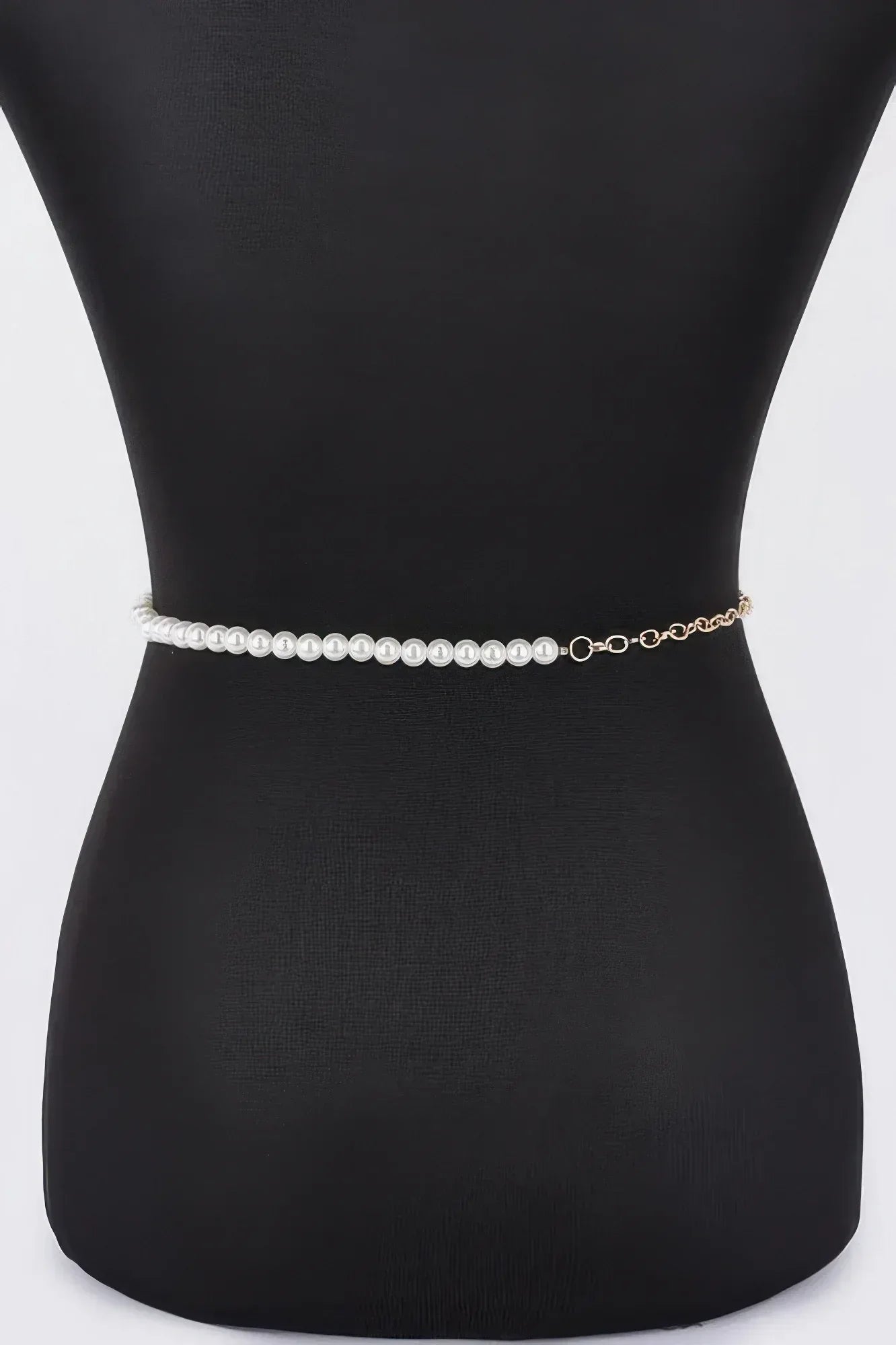 Flower Ribbon Faux Pearl Belt | Mixtshop LLC