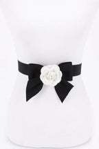 Flower Ribbon Elastic Belt | Mixtshop LLC