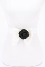 Flower Ribbon Elastic Belt | Mixtshop LLC