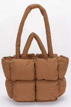 Nylon Quilted Padded Tote Bag | Mixtshop LLC