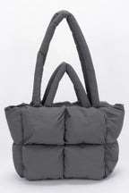 Nylon Quilted Padded Tote Bag | Mixtshop LLC