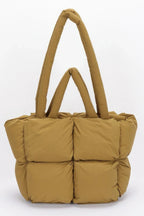 Nylon Quilted Padded Tote Bag | Mixtshop LLC