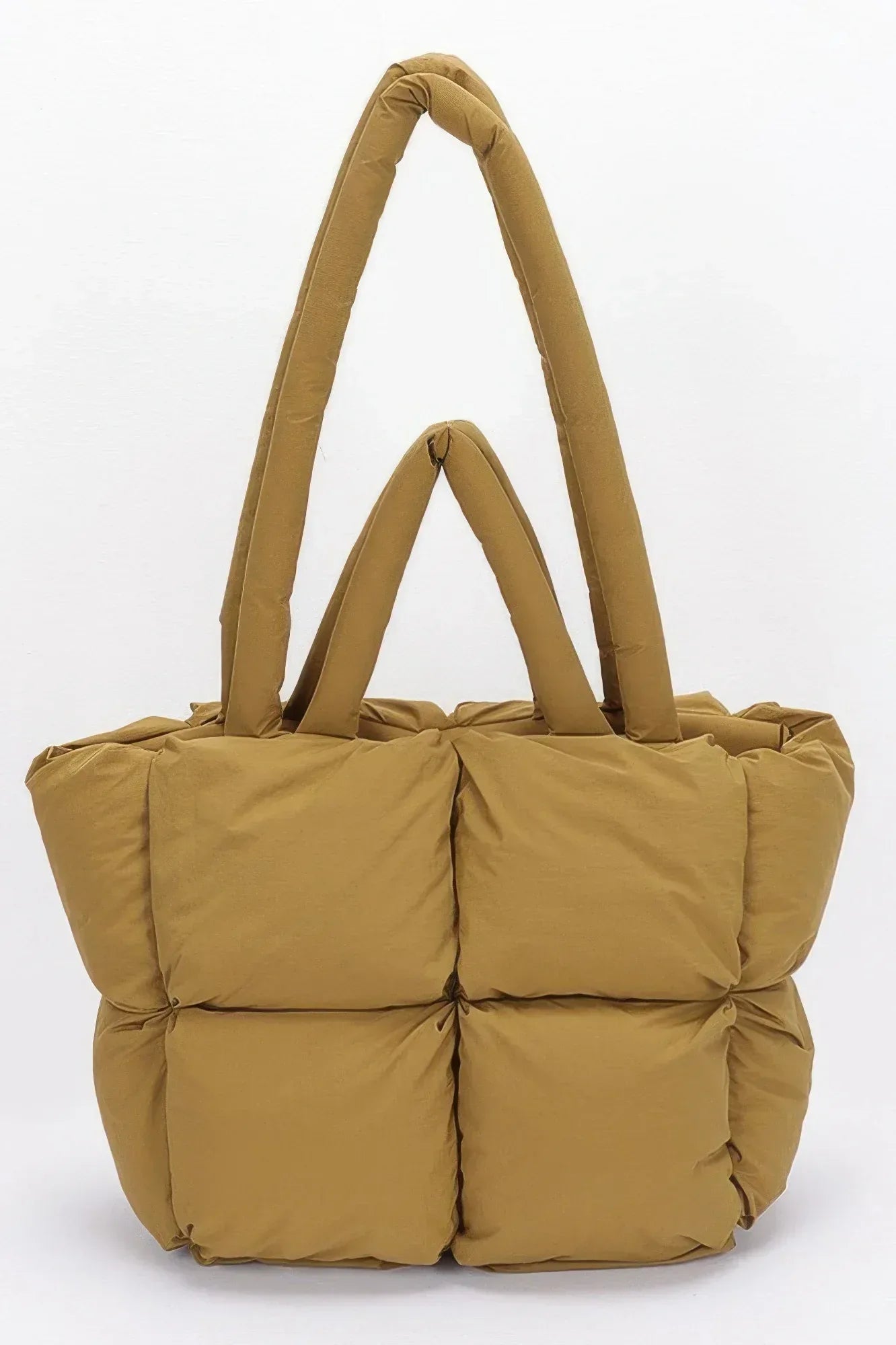 Nylon Quilted Padded Tote Bag | Mixtshop LLC