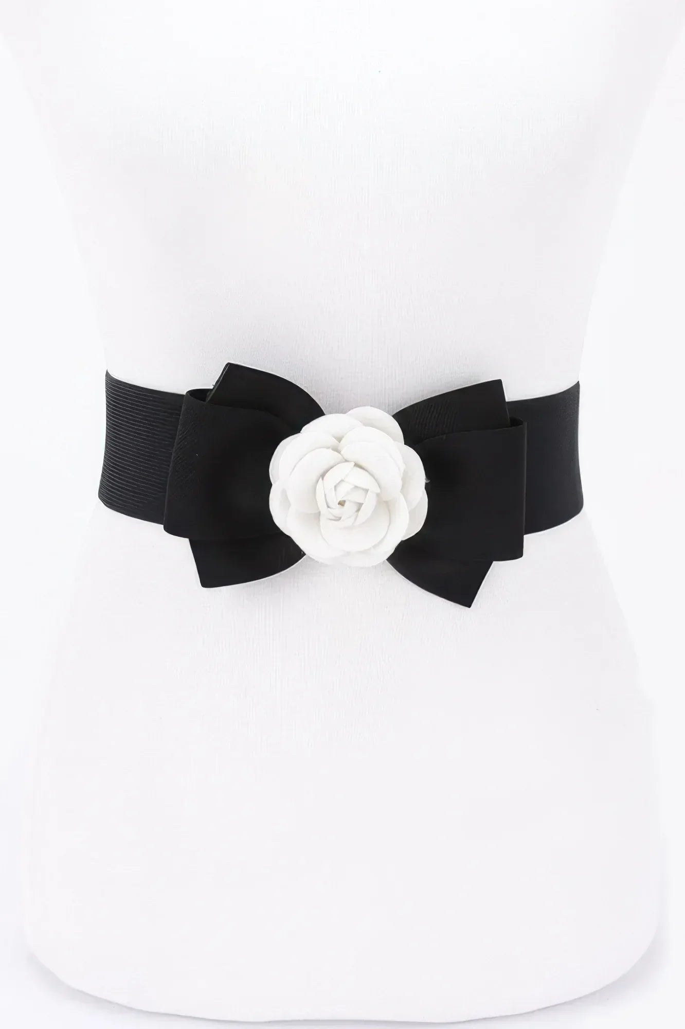 Flower Bow Elastic Belt | Mixtshop LLC Main image