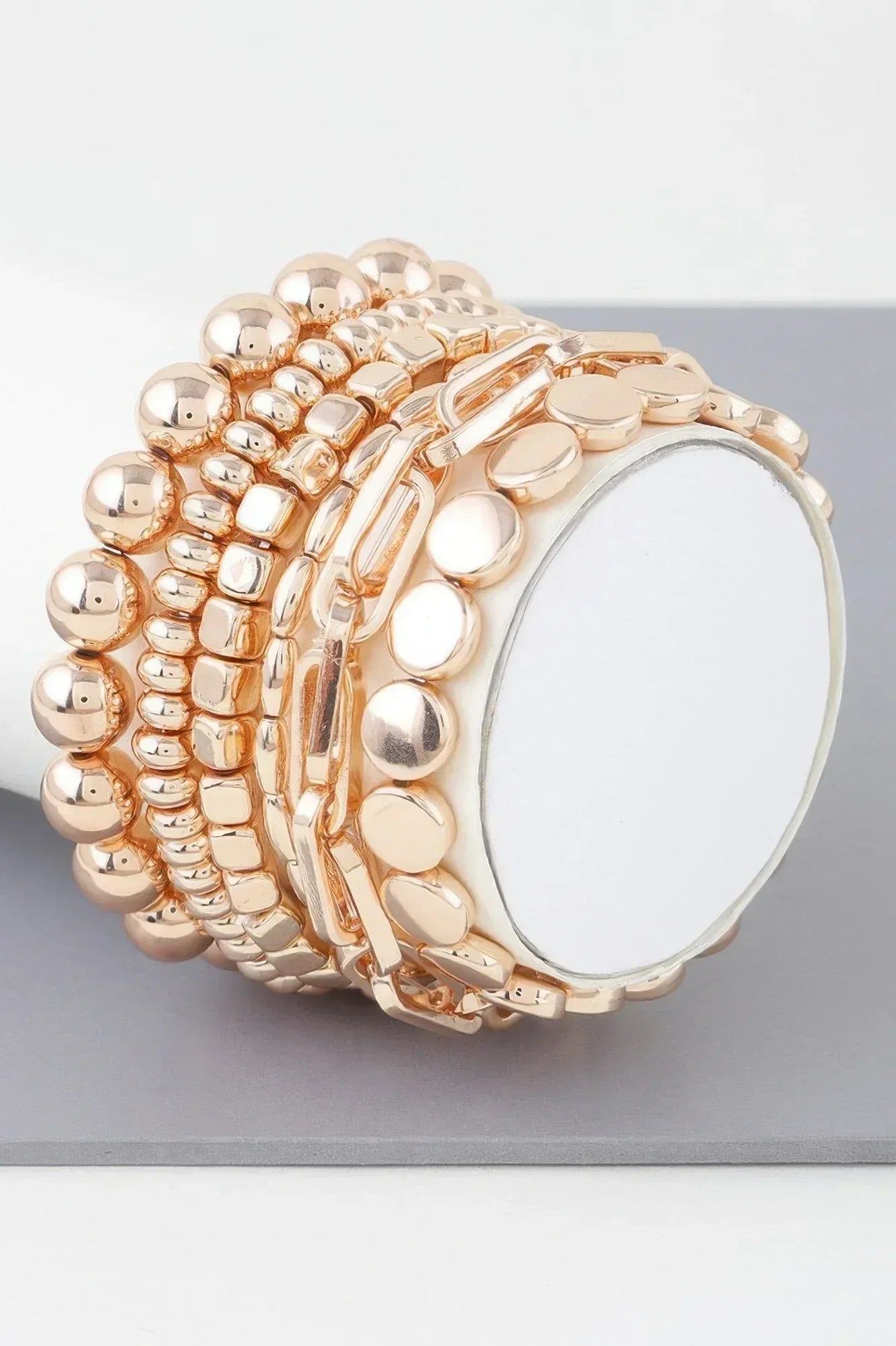 Multi Bead N Chain Bracelet | Mixtshop LLC Main image