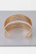 Hammered Double Wrap Cuff Bracelet | Mixtshop LLC