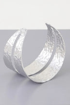 Hammered Double Wrap Cuff Bracelet | Mixtshop LLC