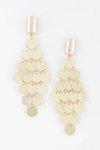 Modern Diamond Sequin Earrings | Mixtshop LLC
