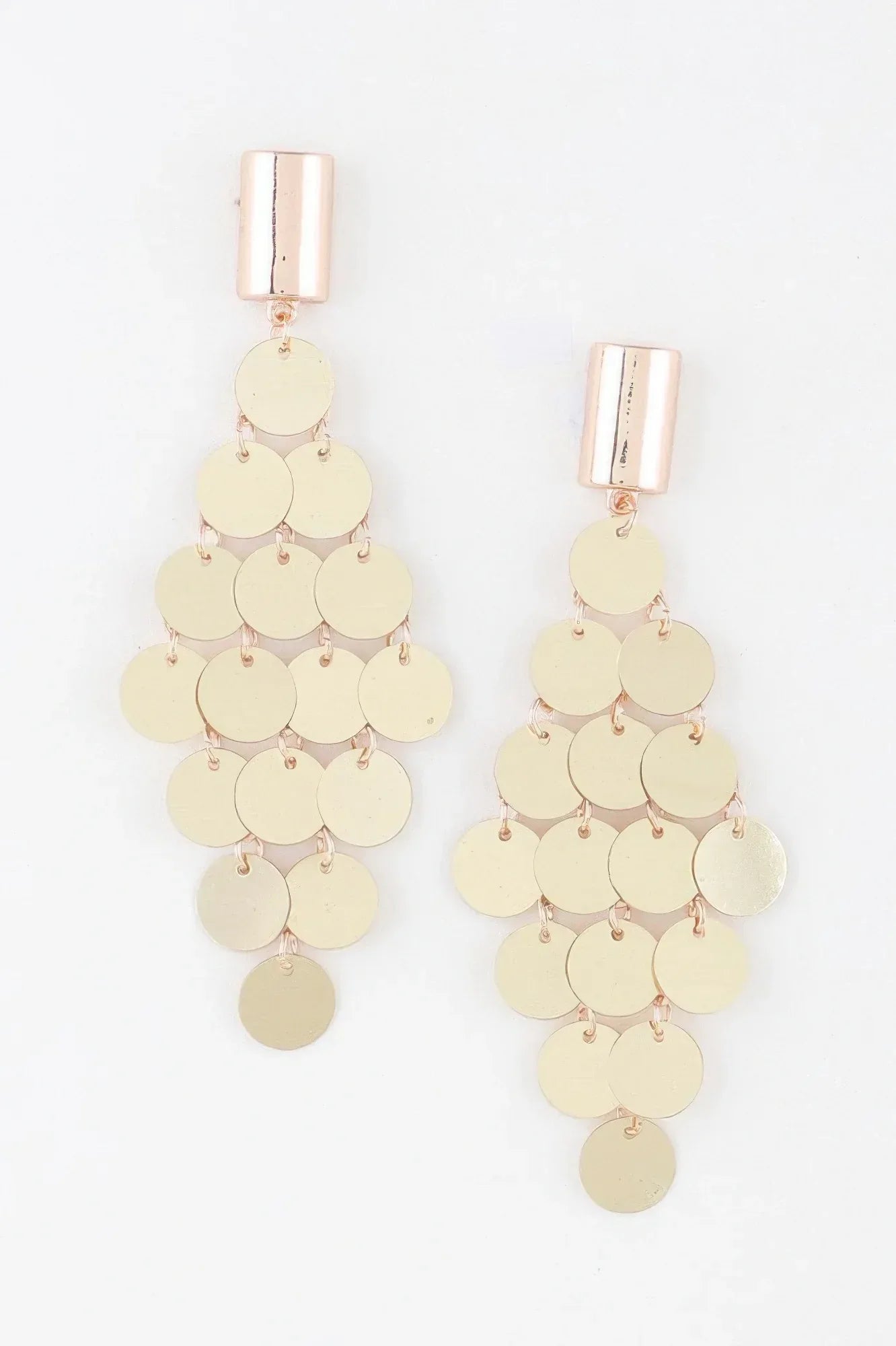 Modern Diamond Sequin Earrings | Mixtshop LLC