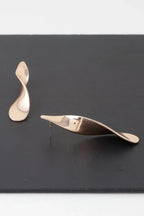 Shiny Modern Twist Drop Earrings | Mixtshop LLC