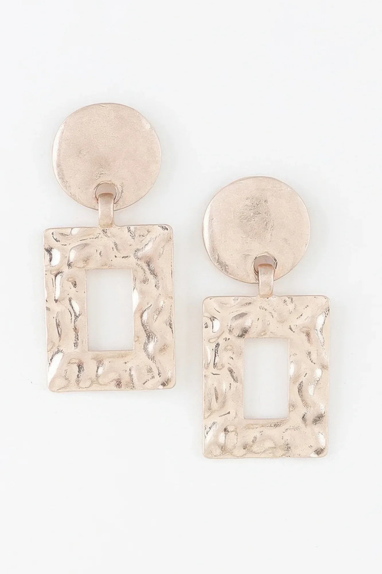 Ripple Box Frame Earrings | Mixtshop LLC Main image