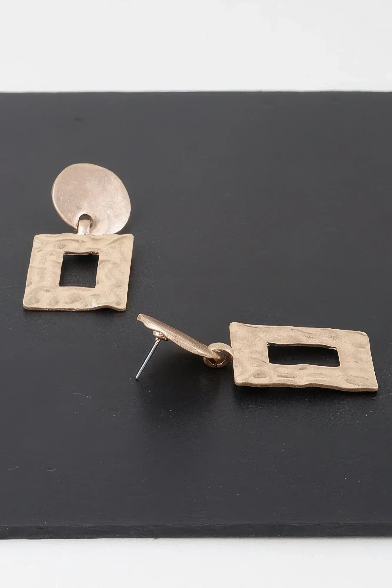 Ripple Box Frame Earrings | Mixtshop LLC
