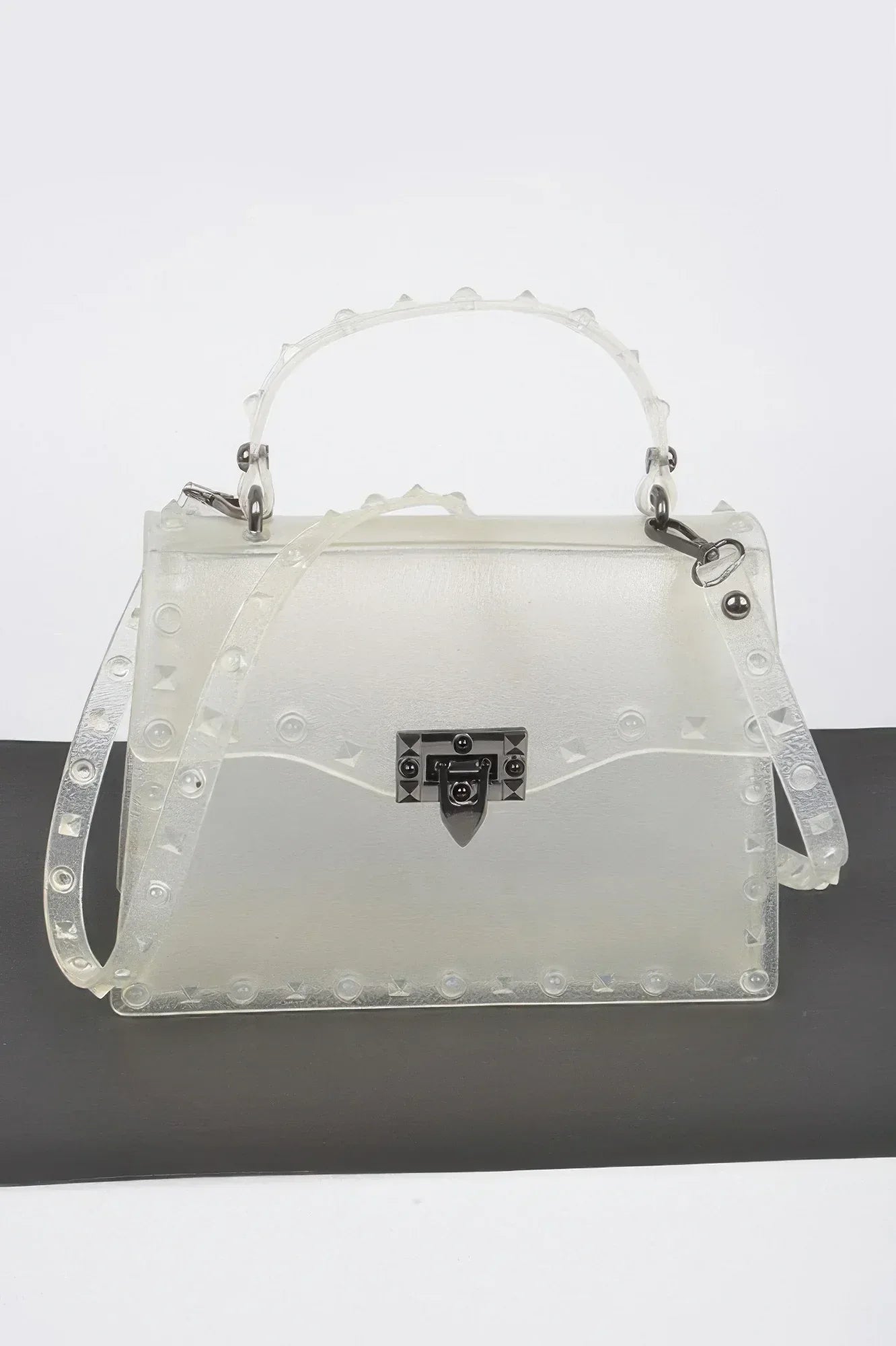 Monotone Studded Clutch | Mixtshop LLC