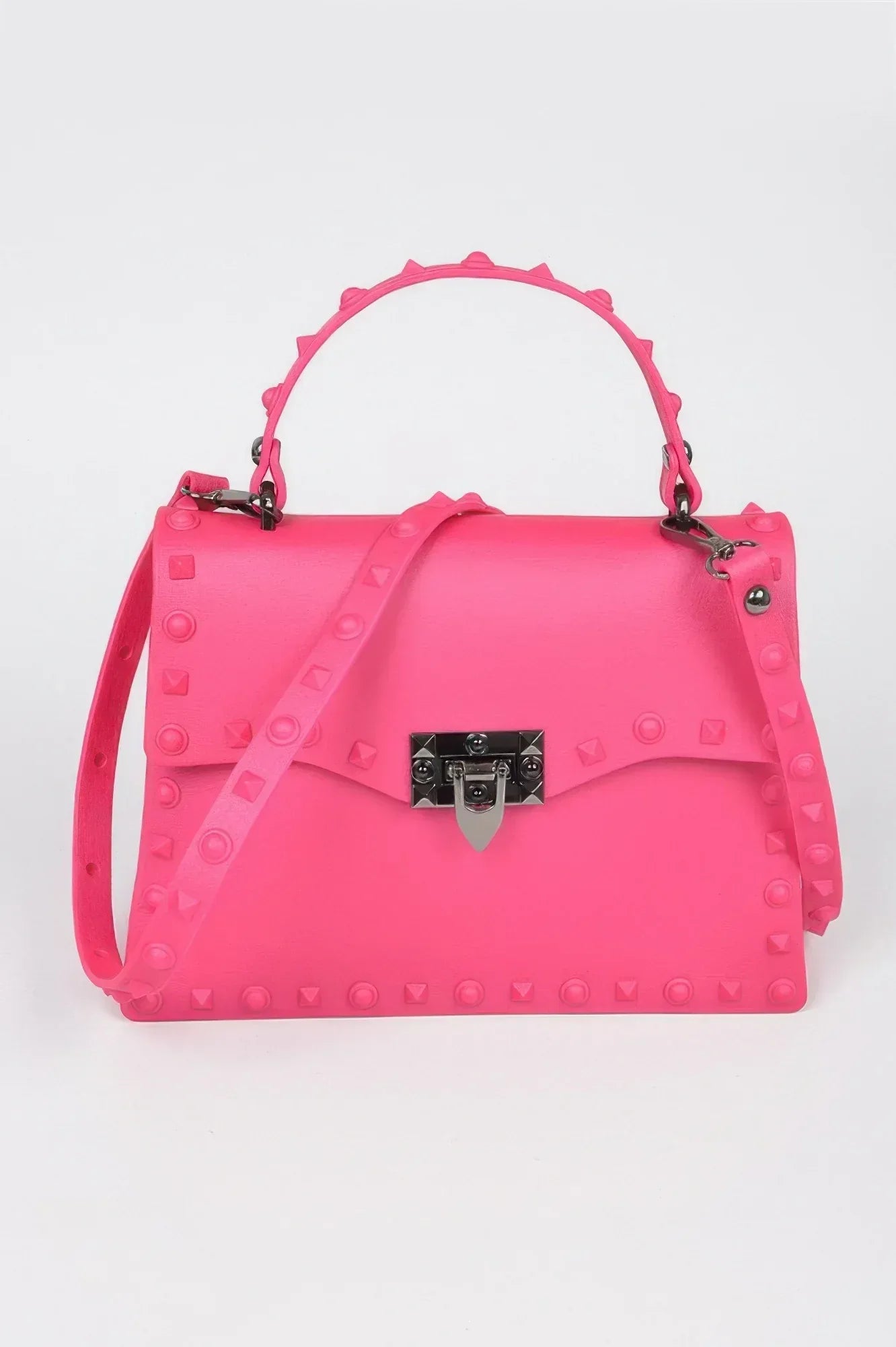 Monotone Studded Clutch Secondary image