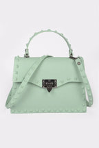 Monotone Studded Clutch | Mixtshop LLC