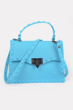 Monotone Studded Clutch | Mixtshop LLC