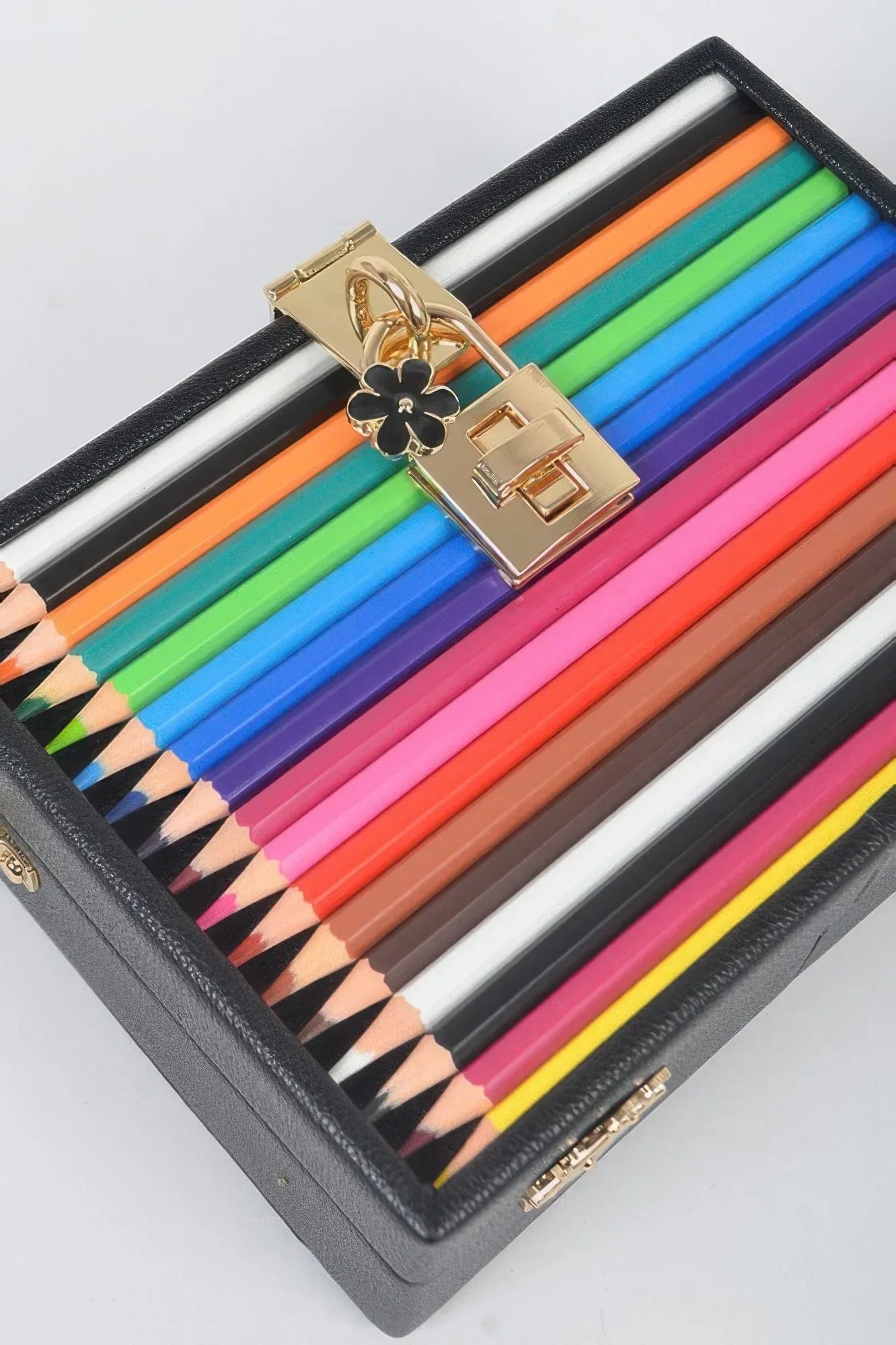 Pencil Case With Key And Lock Clutch | Mixtshop LLC
