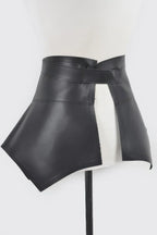 Faux Leather Skirt Belt | Mixtshop LLC