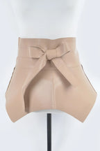 Faux Leather Skirt Belt | Mixtshop LLC