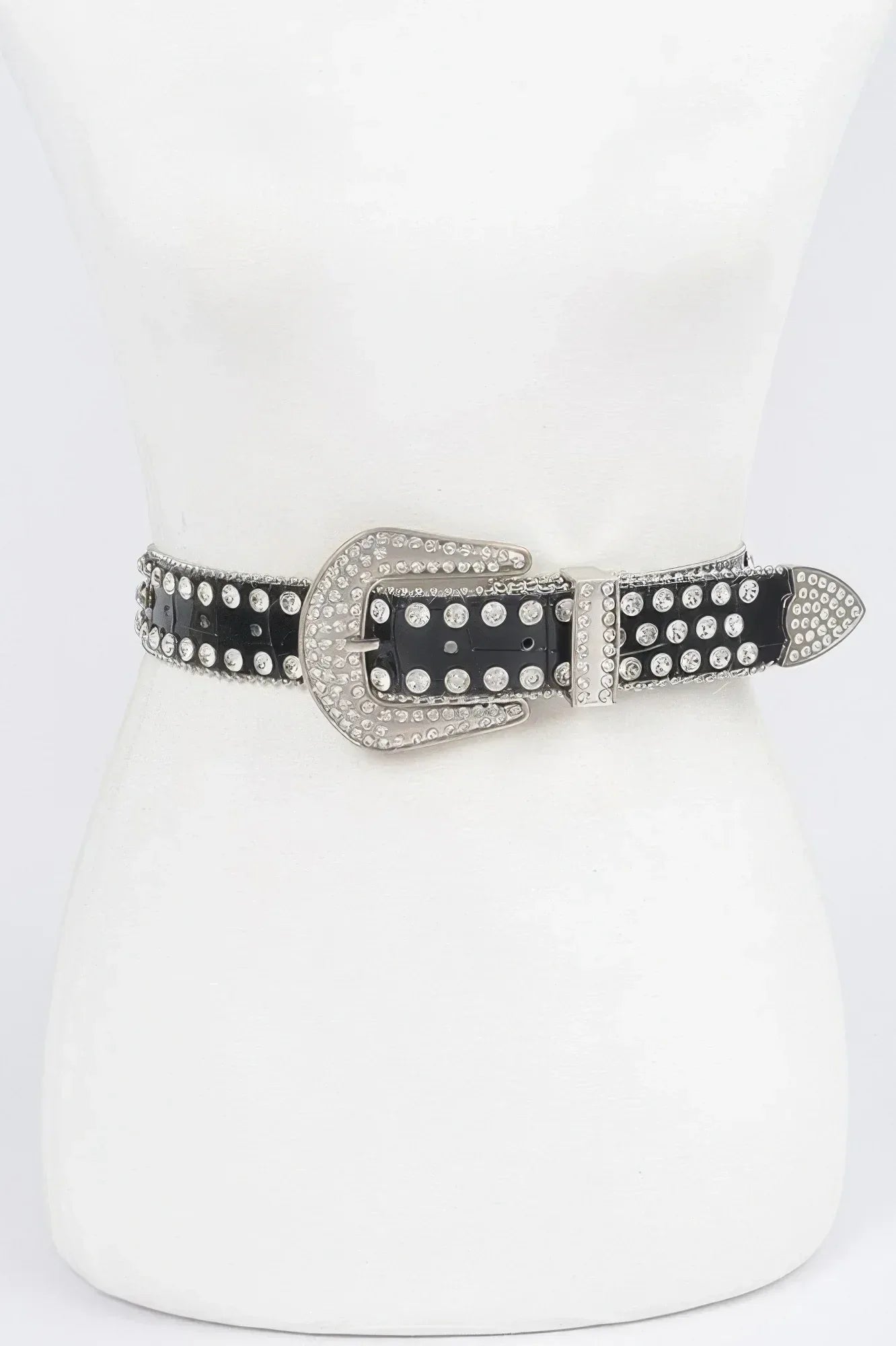 Multi Metal Stone Studded Belt | Mixtshop LLC Main image