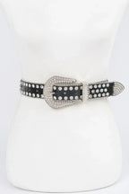 Multi Metal Stone Studded Belt | Mixtshop LLC