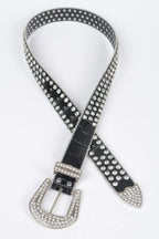 Multi Metal Stone Studded Belt | Mixtshop LLC