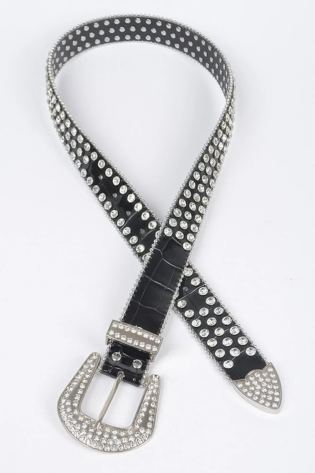 Multi Metal Stone Studded Belt | Mixtshop LLC