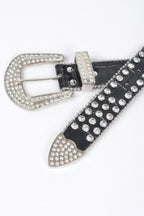Multi Metal Stone Studded Belt | Mixtshop LLC
