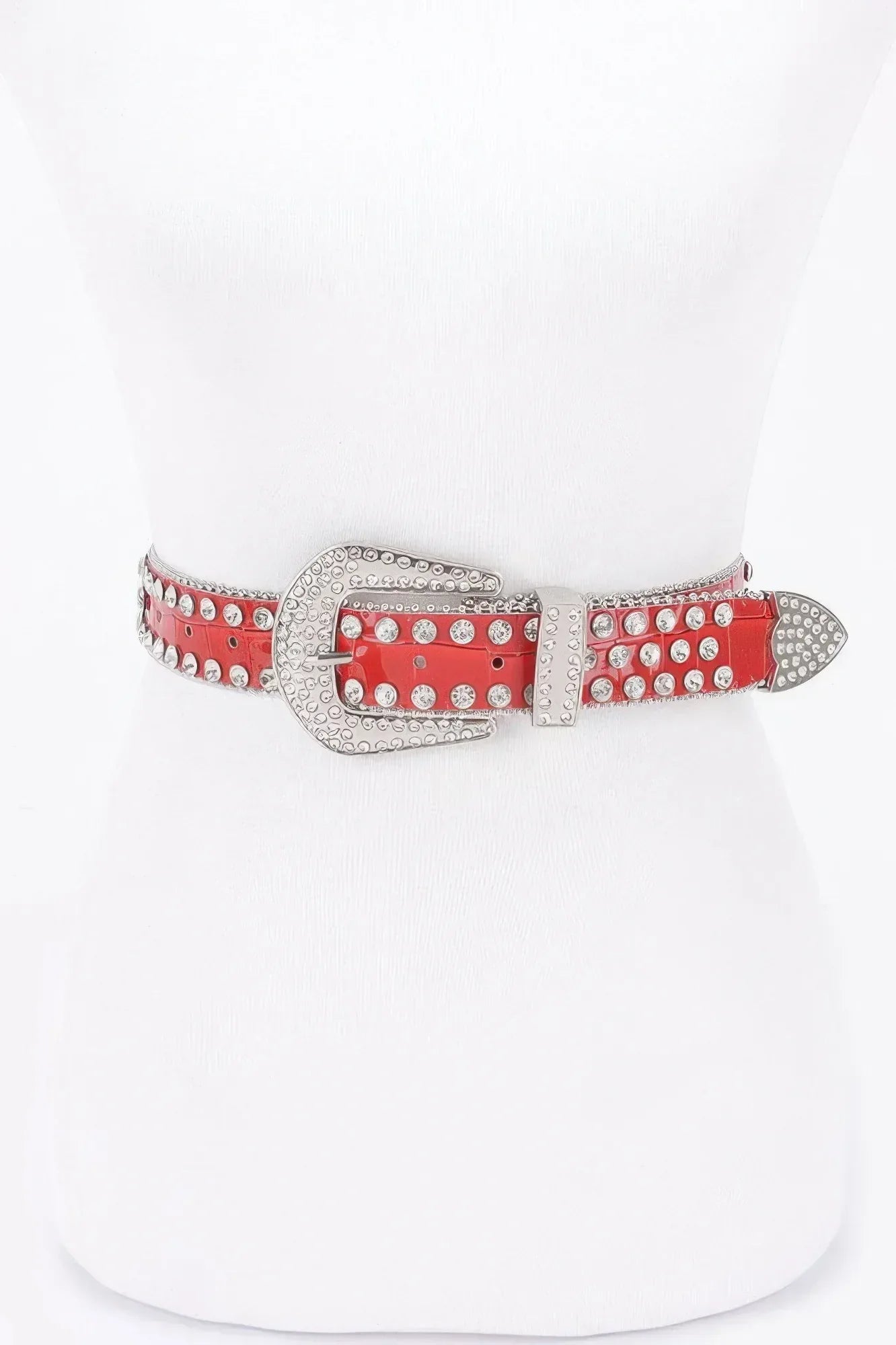 Multi Metal Stone Studded Belt | Mixtshop LLC