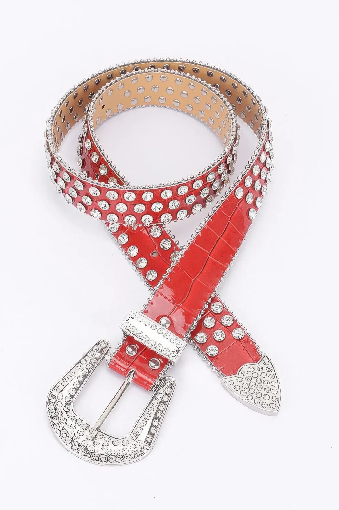 Multi Metal Stone Studded Belt | Mixtshop LLC