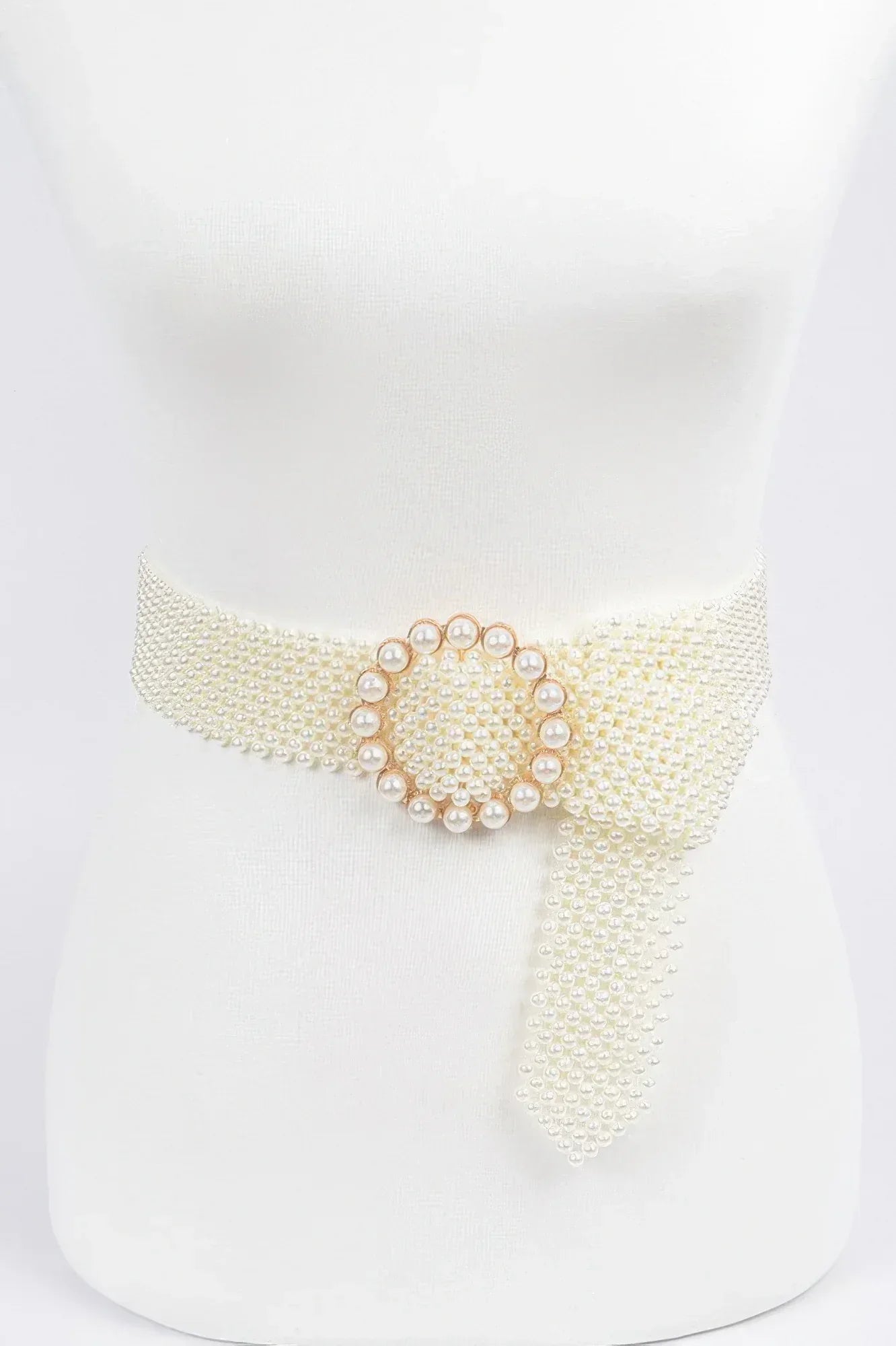 Pearl Beads Belt | Mixtshop LLC Main image