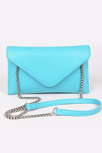 Faux Leather Small Envelope Clutch | Mixtshop LLC