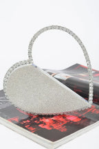Heart Shape Rhinestone Bag | Mixtshop LLC