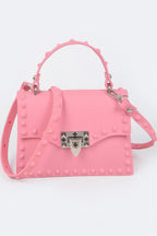 Monotone Studded Clutch | Mixtshop LLC