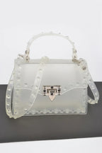 Monotone Studded Clutch | Mixtshop LLC