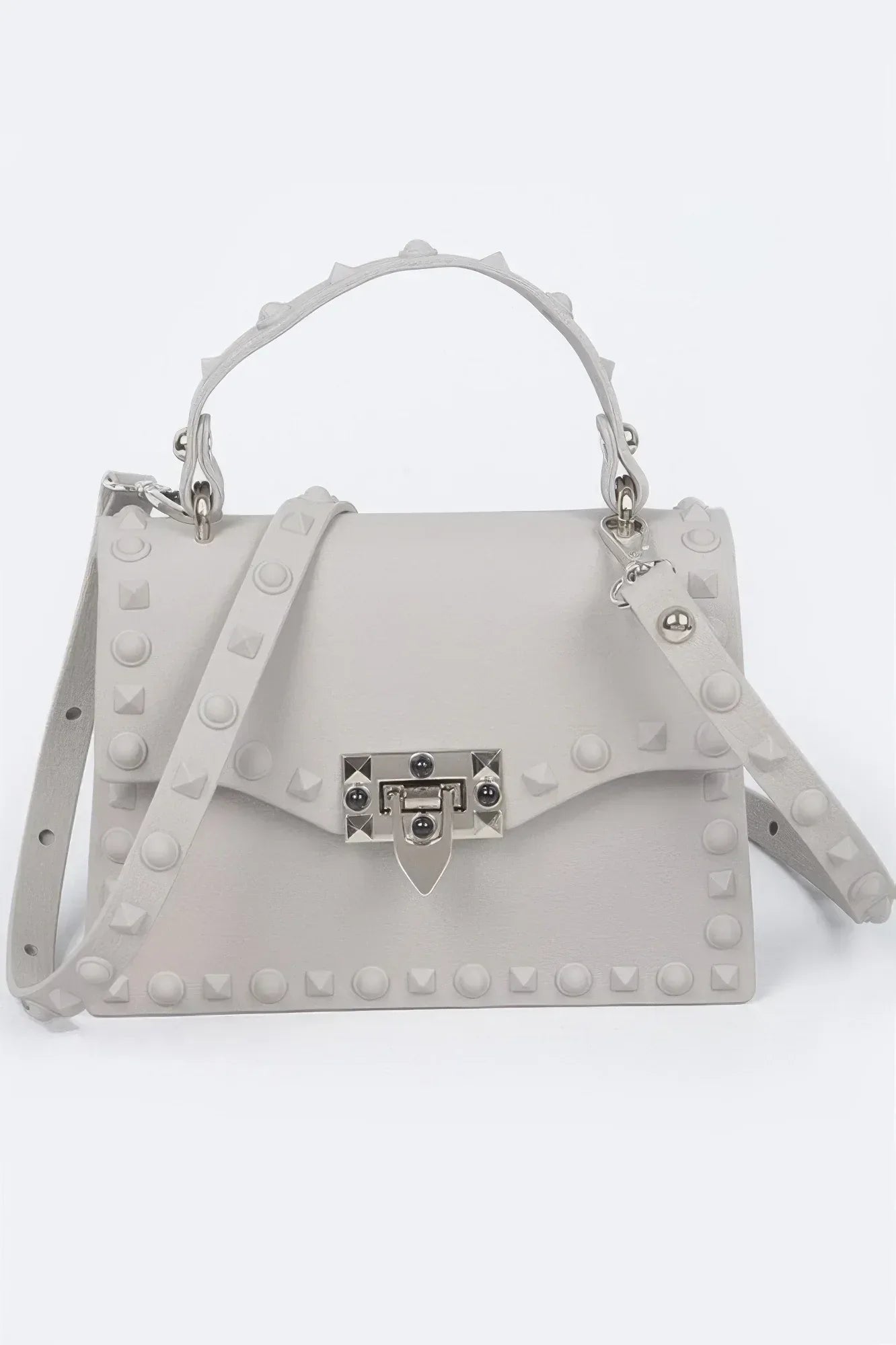 Monotone Studded Clutch | Mixtshop LLC