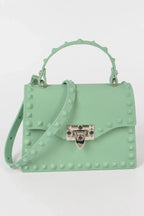 Monotone Studded Clutch | Mixtshop LLC