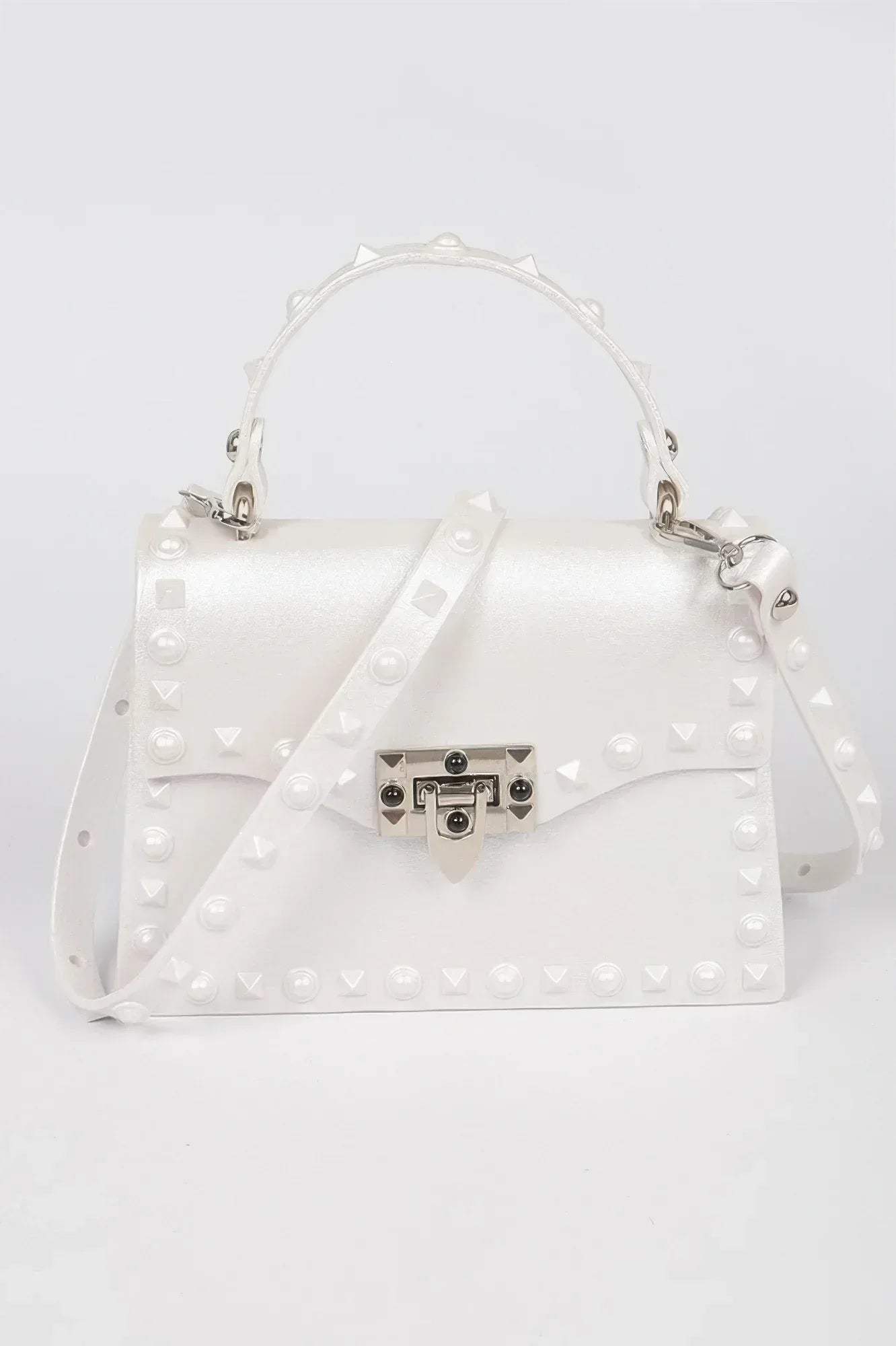 Monotone Studded Clutch | Mixtshop LLC