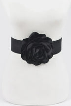 Delicate Beautiful Flower Plus Size Elastic Belt | Mixtshop LLC