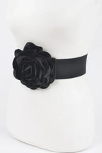 Delicate Beautiful Flower Plus Size Elastic Belt | Mixtshop LLC