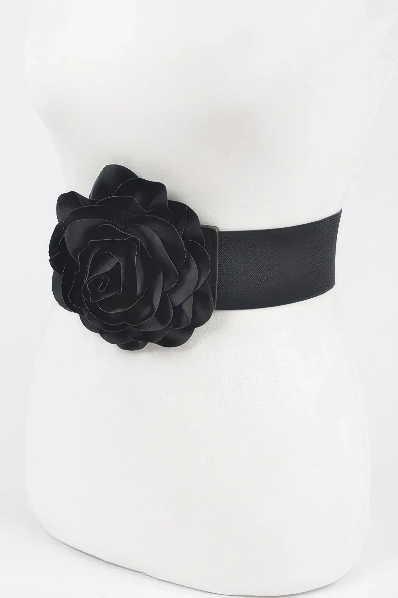 Delicate Beautiful Flower Plus Size Elastic Belt | Mixtshop LLC