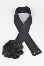 Delicate Beautiful Flower Plus Size Elastic Belt | Mixtshop LLC