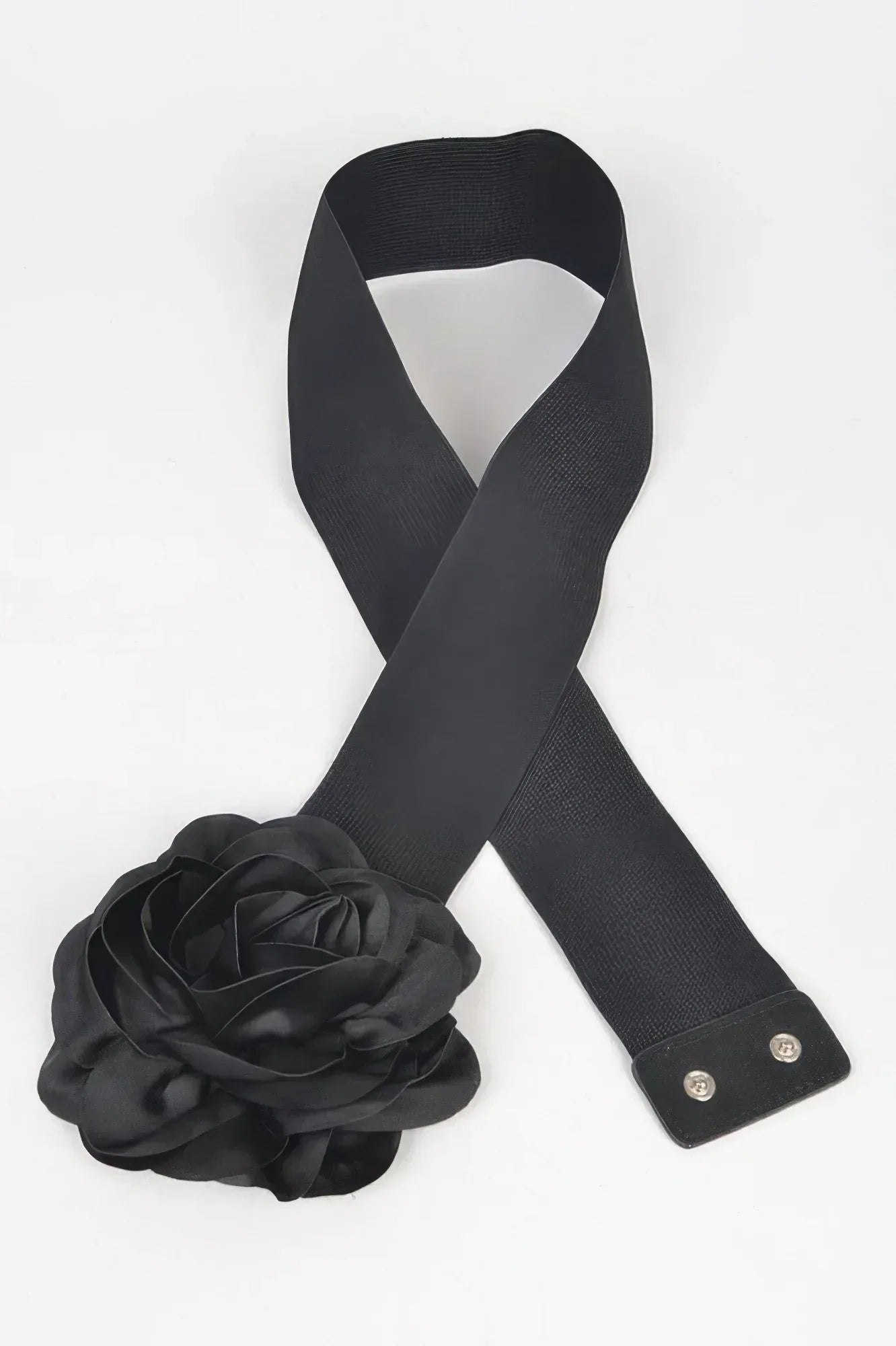 Delicate Beautiful Flower Plus Size Elastic Belt | Mixtshop LLC