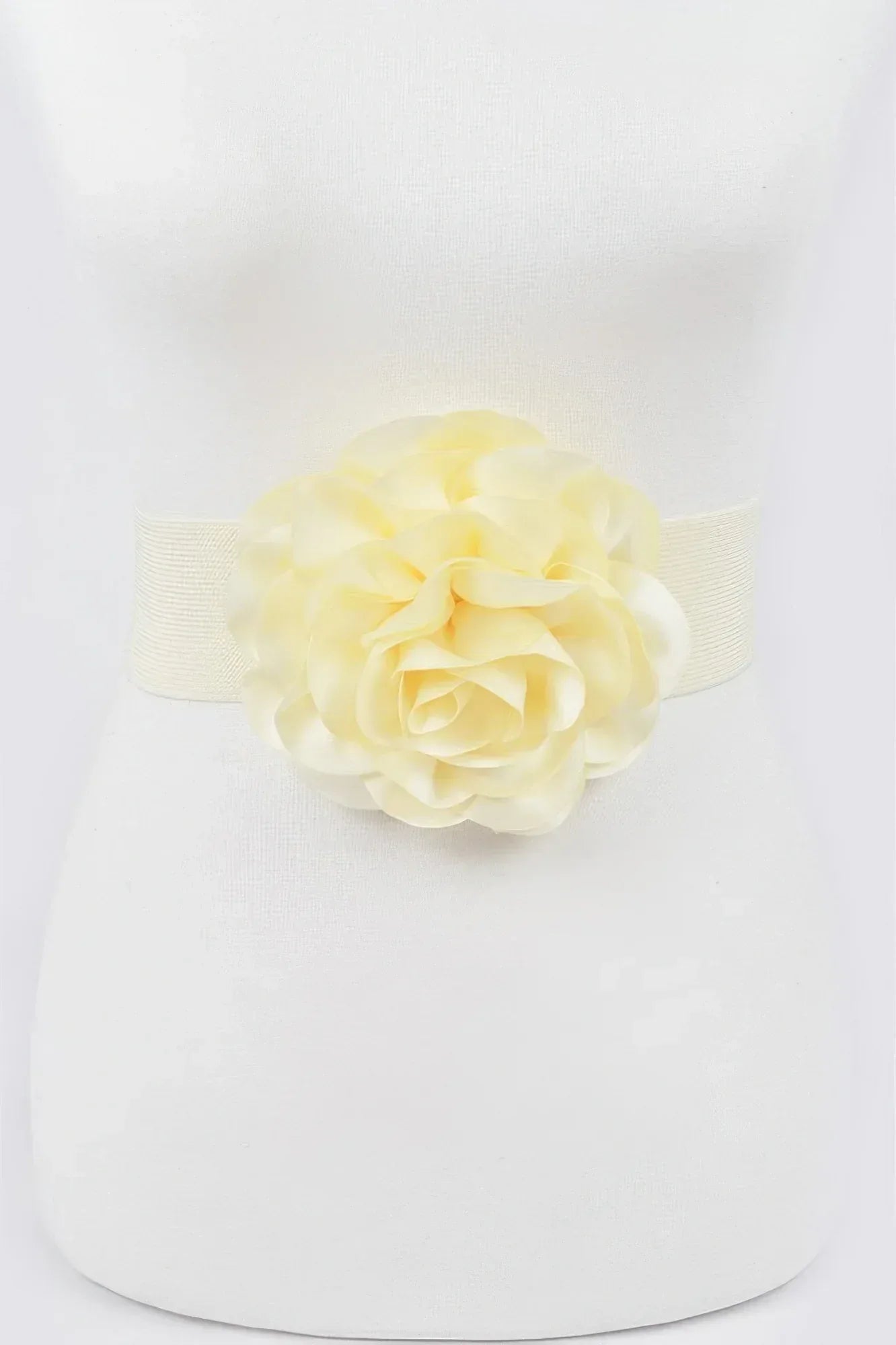 Delicate Beautiful Flower Plus Size Elastic Belt | Mixtshop LLC