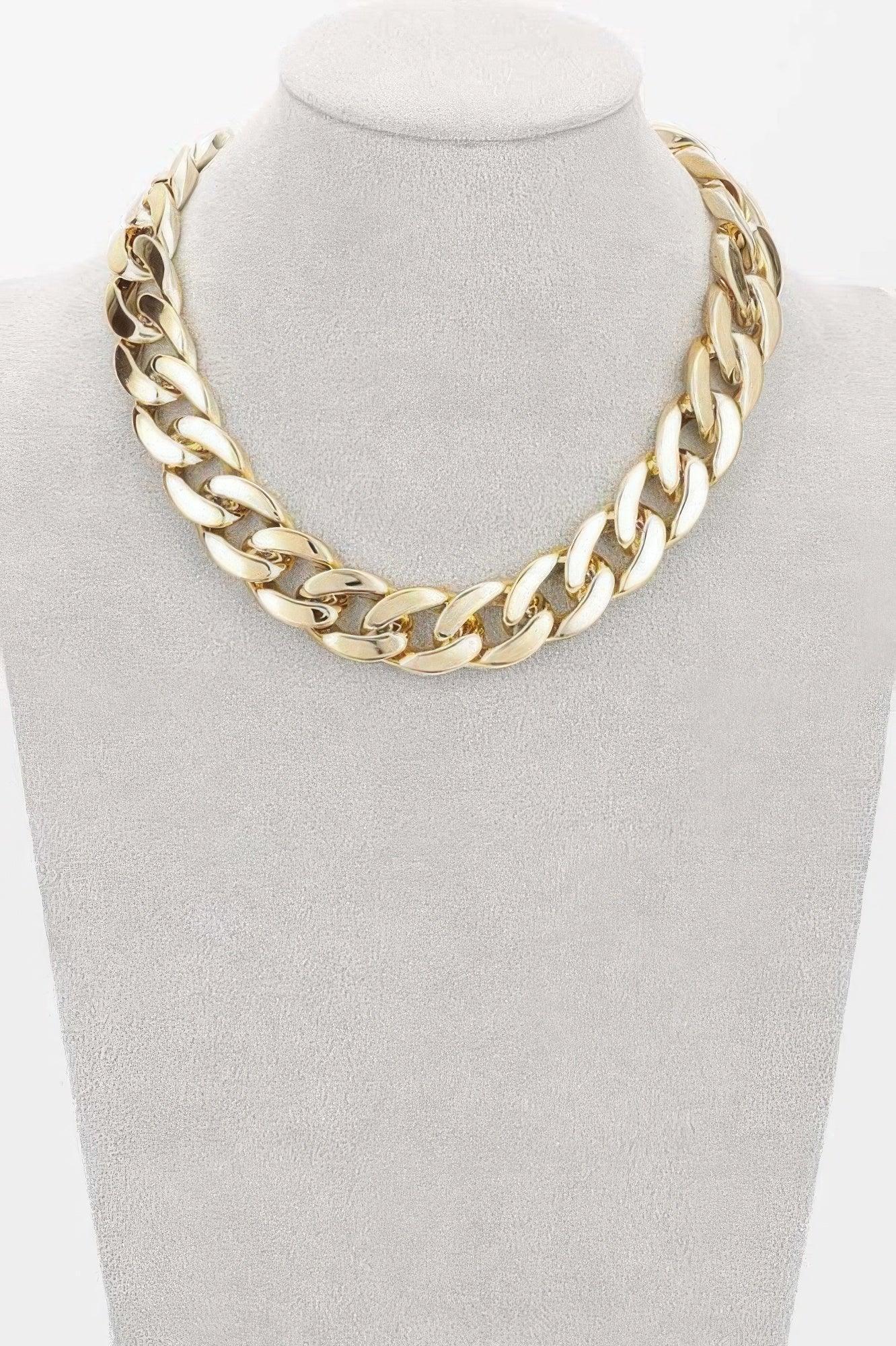 Oversized Ccb Chain Necklace | Mixtshop LLC