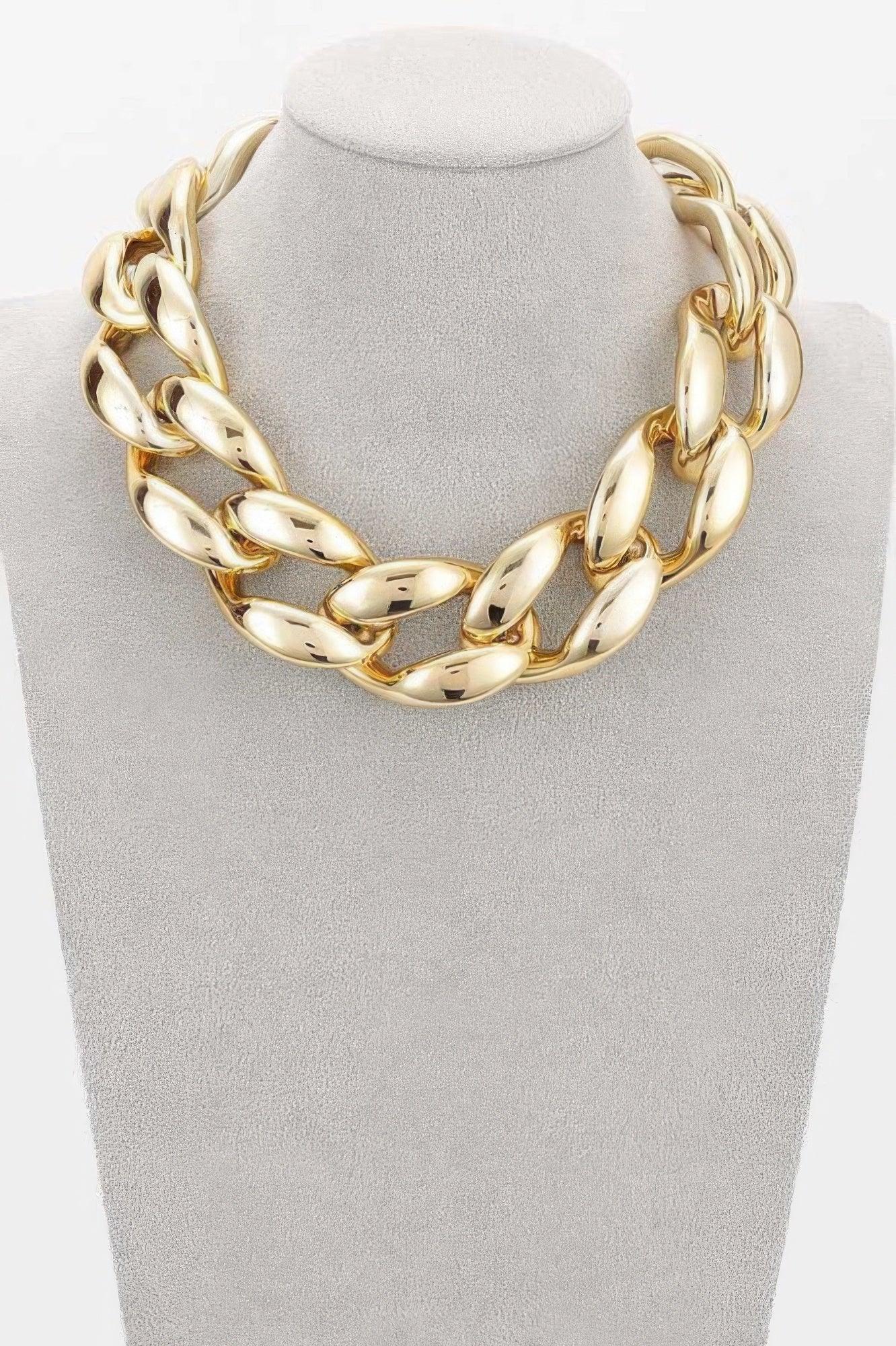 Oversized Chain Choker | Mixtshop LLC Main image